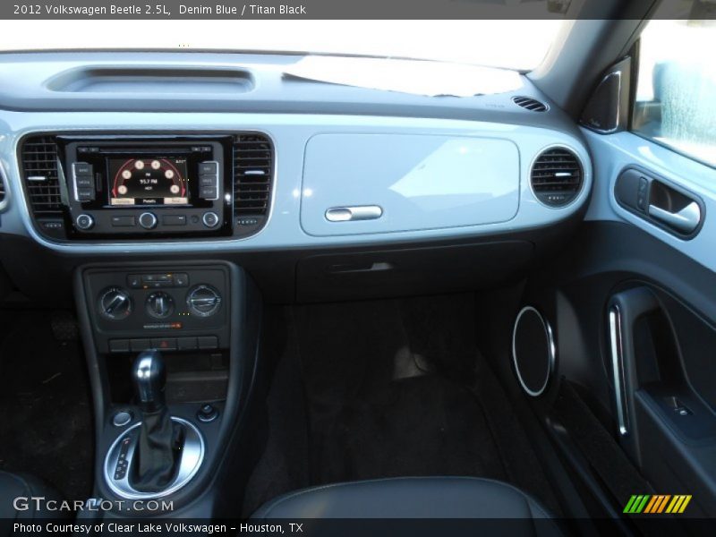 Denim Blue / Titan Black 2012 Volkswagen Beetle 2.5L