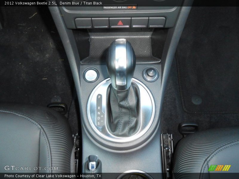 Denim Blue / Titan Black 2012 Volkswagen Beetle 2.5L