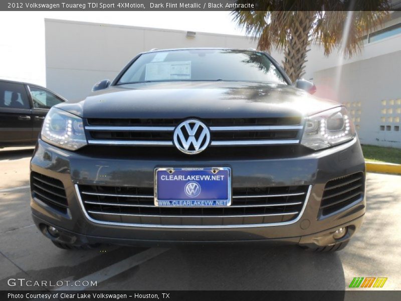 Dark Flint Metallic / Black Anthracite 2012 Volkswagen Touareg TDI Sport 4XMotion
