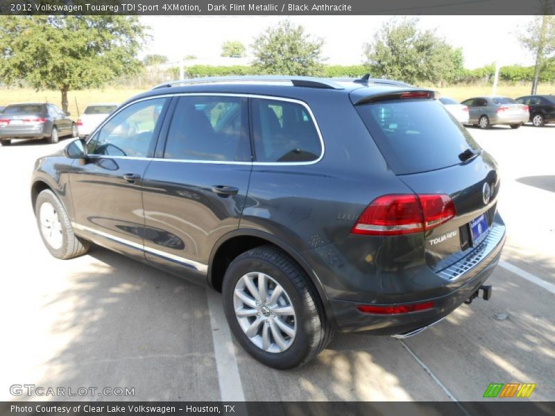 Dark Flint Metallic / Black Anthracite 2012 Volkswagen Touareg TDI Sport 4XMotion