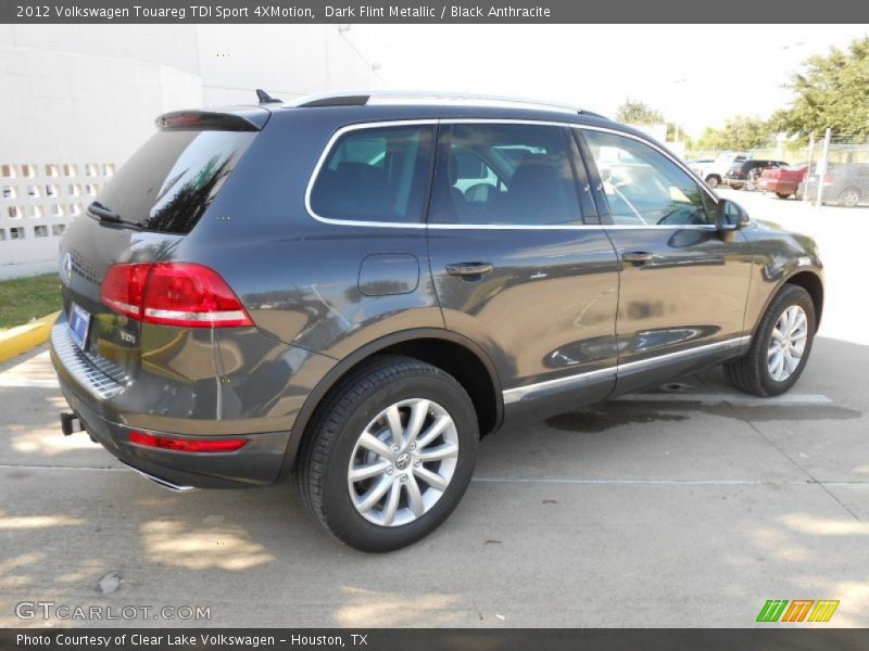 Dark Flint Metallic / Black Anthracite 2012 Volkswagen Touareg TDI Sport 4XMotion