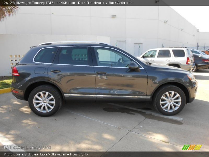 Dark Flint Metallic / Black Anthracite 2012 Volkswagen Touareg TDI Sport 4XMotion