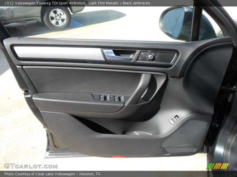Dark Flint Metallic / Black Anthracite 2012 Volkswagen Touareg TDI Sport 4XMotion