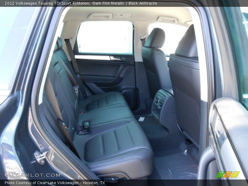 Dark Flint Metallic / Black Anthracite 2012 Volkswagen Touareg TDI Sport 4XMotion