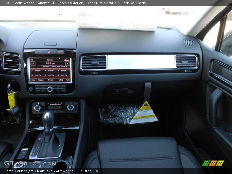 Dark Flint Metallic / Black Anthracite 2012 Volkswagen Touareg TDI Sport 4XMotion