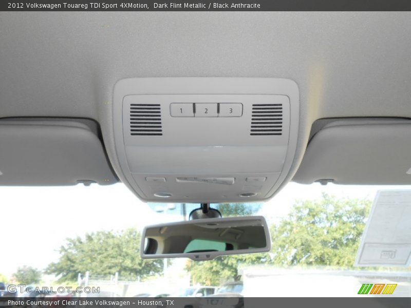 Dark Flint Metallic / Black Anthracite 2012 Volkswagen Touareg TDI Sport 4XMotion