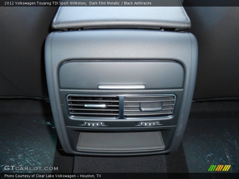 Dark Flint Metallic / Black Anthracite 2012 Volkswagen Touareg TDI Sport 4XMotion