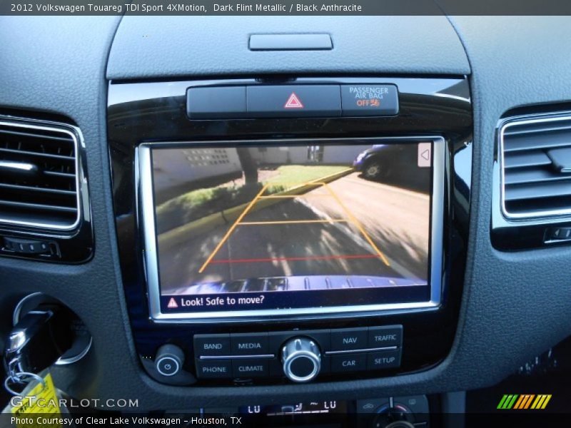 Dark Flint Metallic / Black Anthracite 2012 Volkswagen Touareg TDI Sport 4XMotion