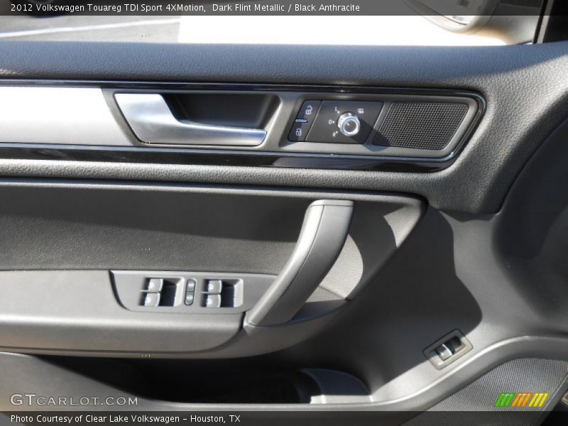 Dark Flint Metallic / Black Anthracite 2012 Volkswagen Touareg TDI Sport 4XMotion