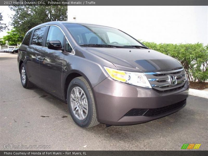 Polished Metal Metallic / Truffle 2012 Honda Odyssey EX-L