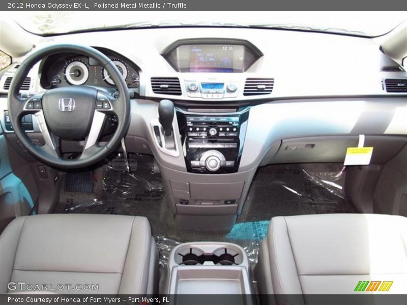 Polished Metal Metallic / Truffle 2012 Honda Odyssey EX-L