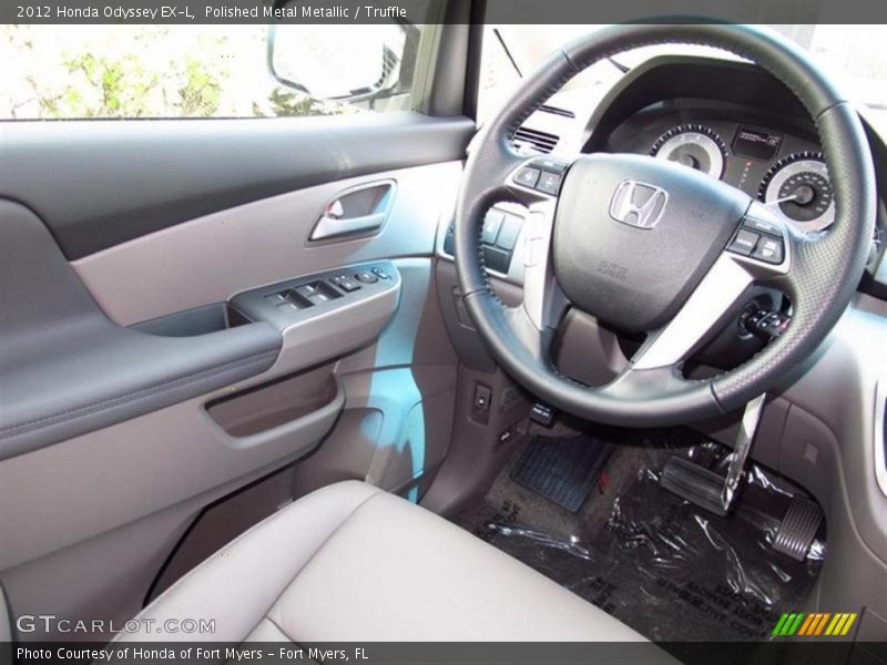 Polished Metal Metallic / Truffle 2012 Honda Odyssey EX-L