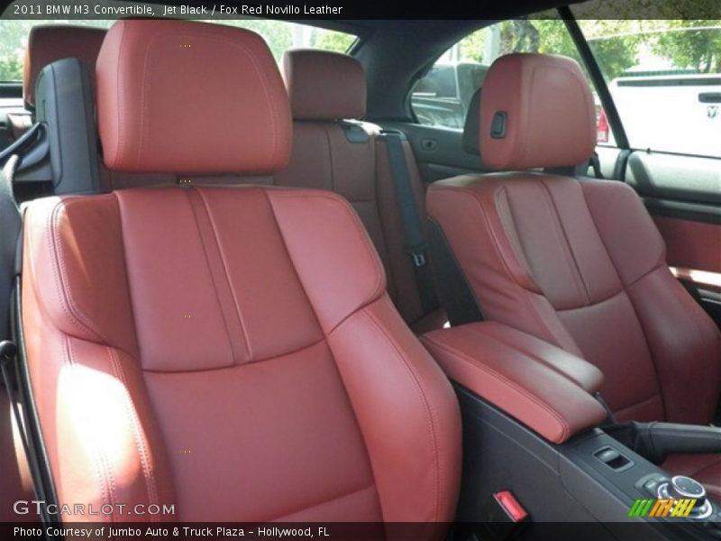 Front Seat of 2011 M3 Convertible