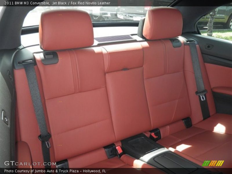 Rear Seat of 2011 M3 Convertible