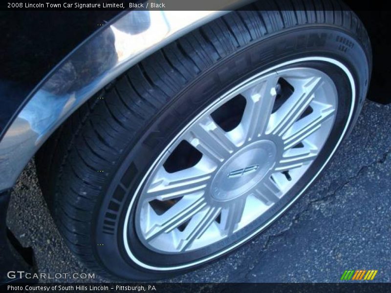Black / Black 2008 Lincoln Town Car Signature Limited