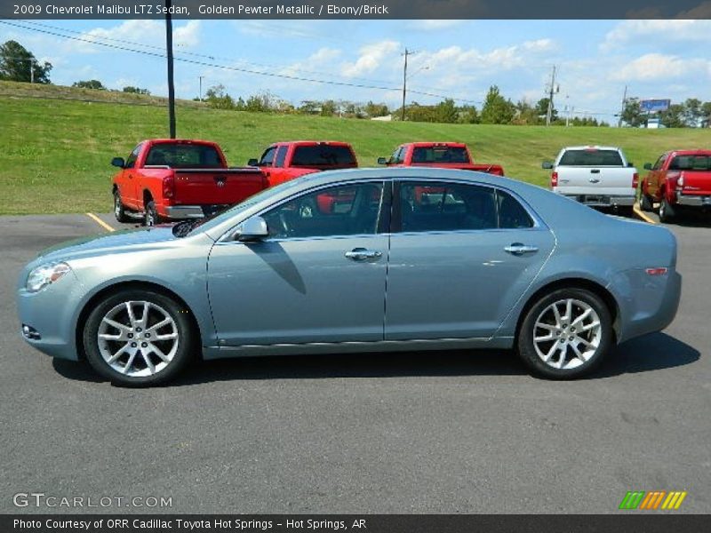  2009 Malibu LTZ Sedan Golden Pewter Metallic