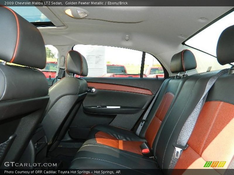 Rear Seat of 2009 Malibu LTZ Sedan