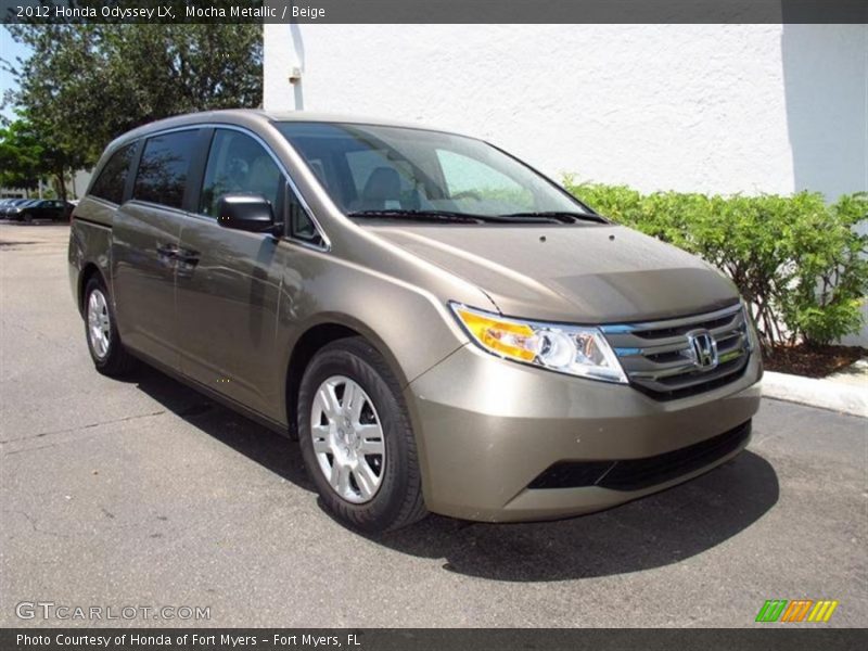 Mocha Metallic / Beige 2012 Honda Odyssey LX