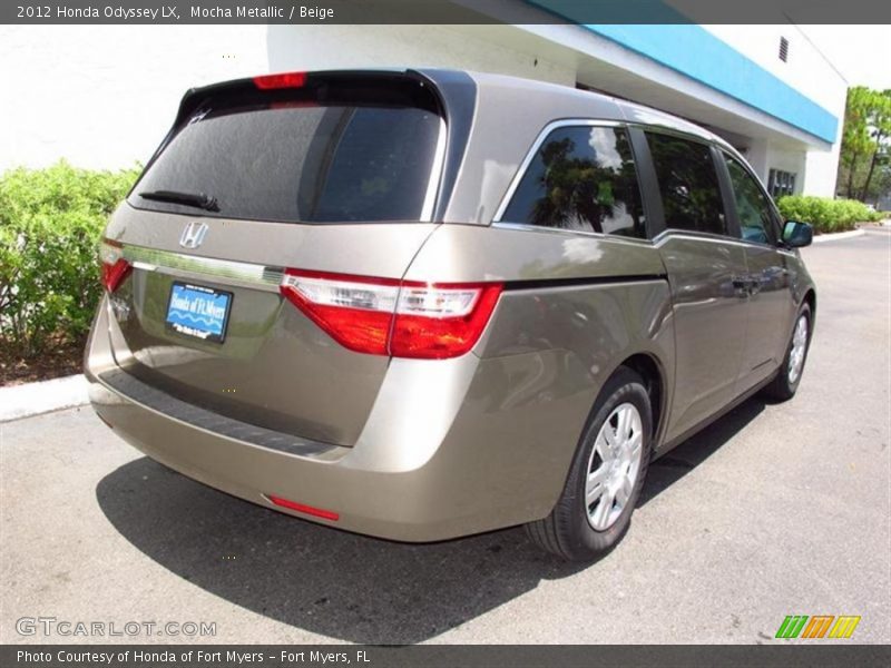 Mocha Metallic / Beige 2012 Honda Odyssey LX
