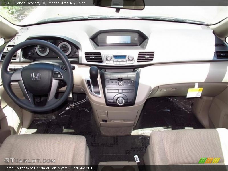 Mocha Metallic / Beige 2012 Honda Odyssey LX
