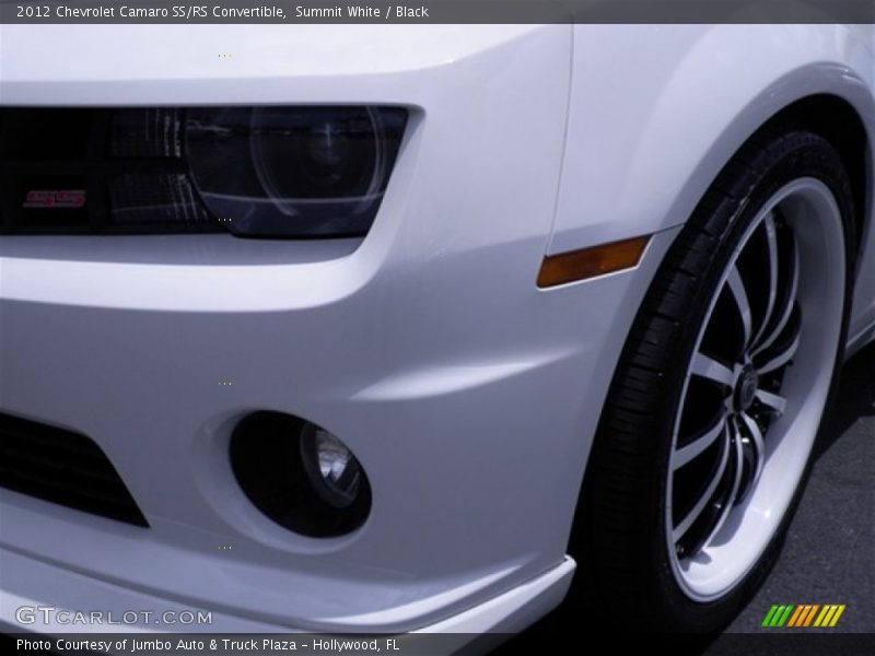 Summit White / Black 2012 Chevrolet Camaro SS/RS Convertible
