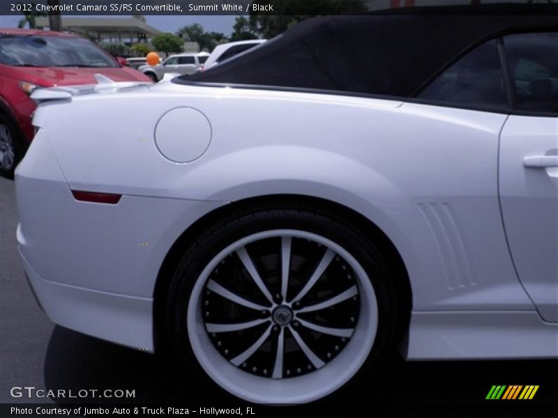 Custom Wheels of 2012 Camaro SS/RS Convertible