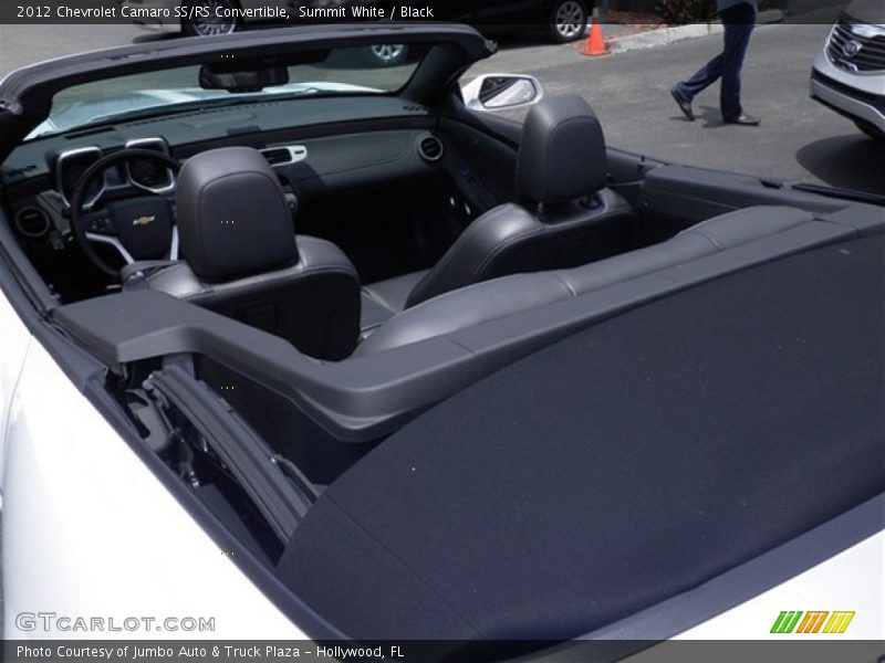 Summit White / Black 2012 Chevrolet Camaro SS/RS Convertible