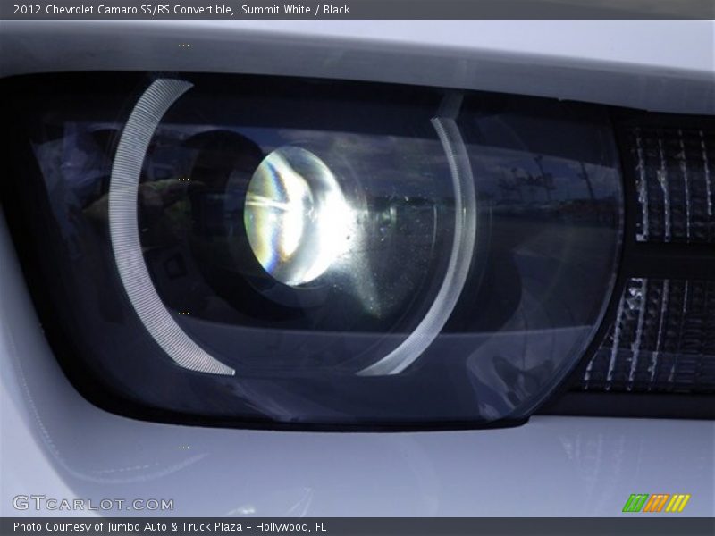 Summit White / Black 2012 Chevrolet Camaro SS/RS Convertible