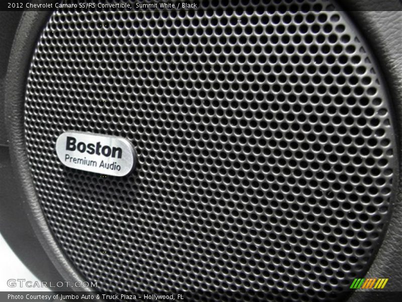 Audio System of 2012 Camaro SS/RS Convertible