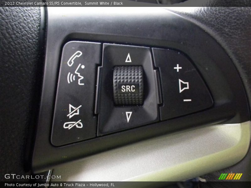Controls of 2012 Camaro SS/RS Convertible