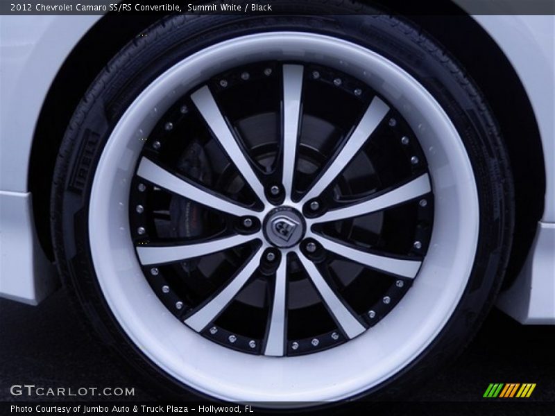 Custom Wheels of 2012 Camaro SS/RS Convertible