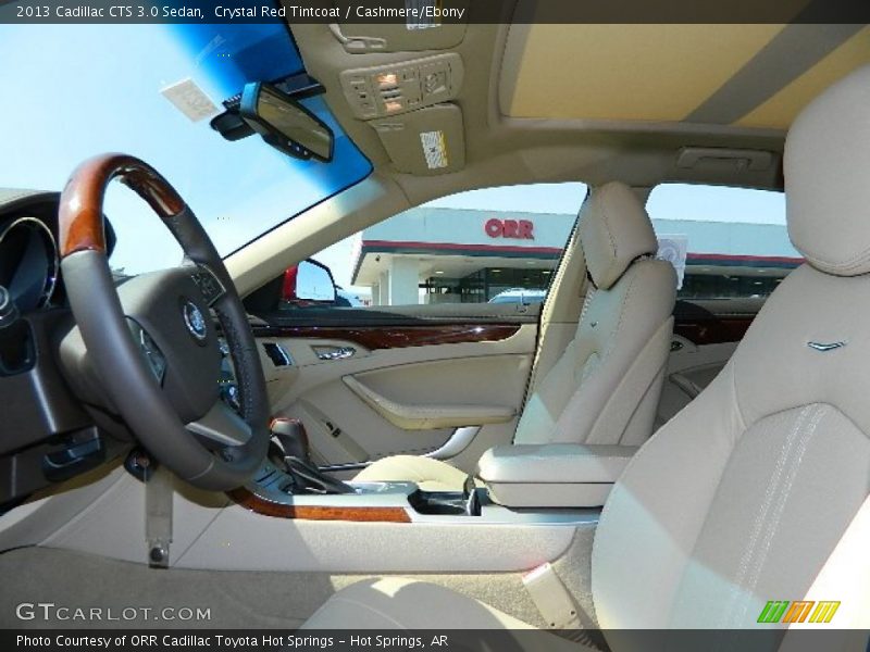 Crystal Red Tintcoat / Cashmere/Ebony 2013 Cadillac CTS 3.0 Sedan
