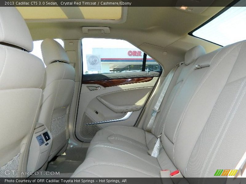Crystal Red Tintcoat / Cashmere/Ebony 2013 Cadillac CTS 3.0 Sedan