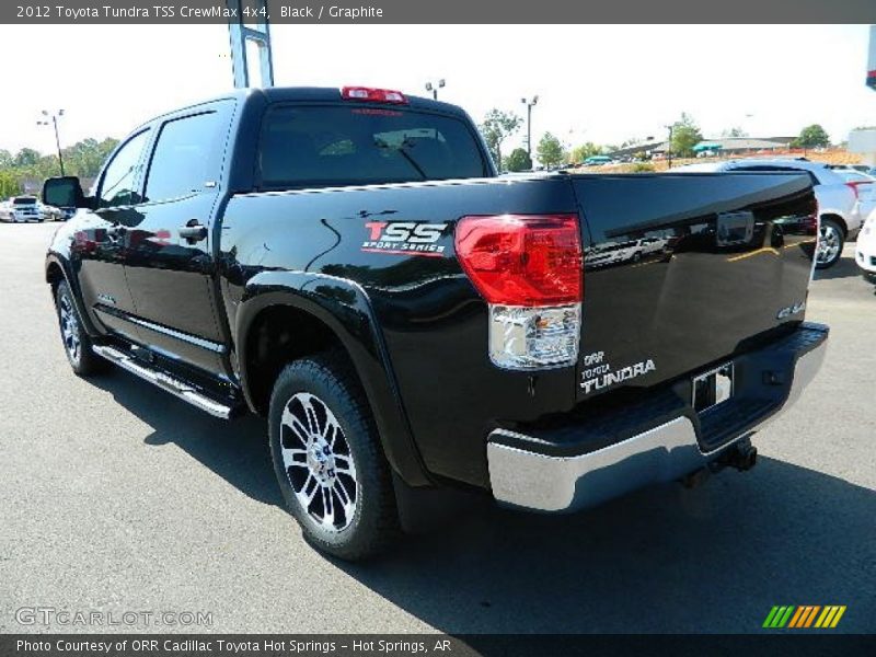 Black / Graphite 2012 Toyota Tundra TSS CrewMax 4x4