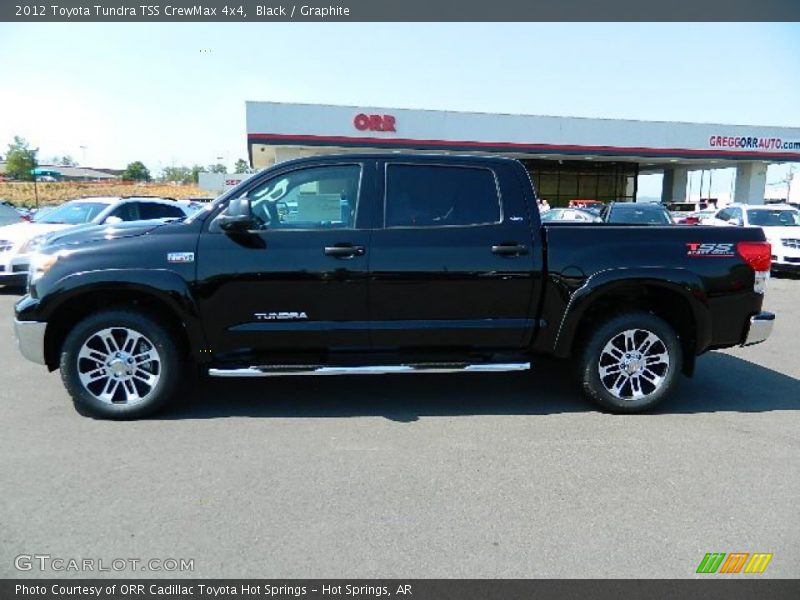 Black / Graphite 2012 Toyota Tundra TSS CrewMax 4x4