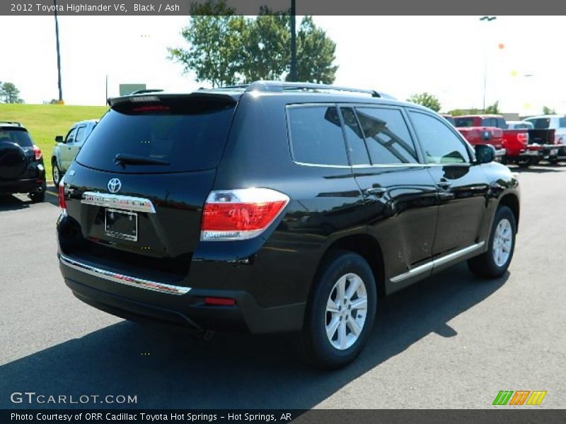 Black / Ash 2012 Toyota Highlander V6