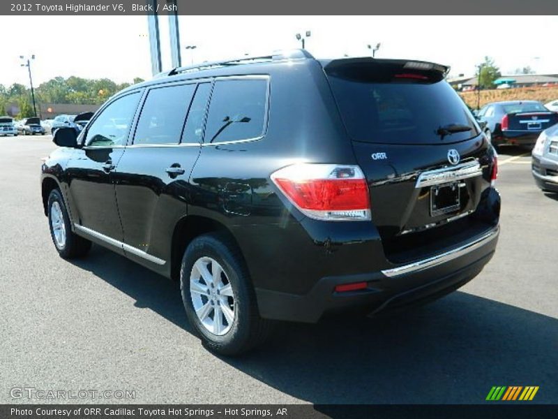Black / Ash 2012 Toyota Highlander V6