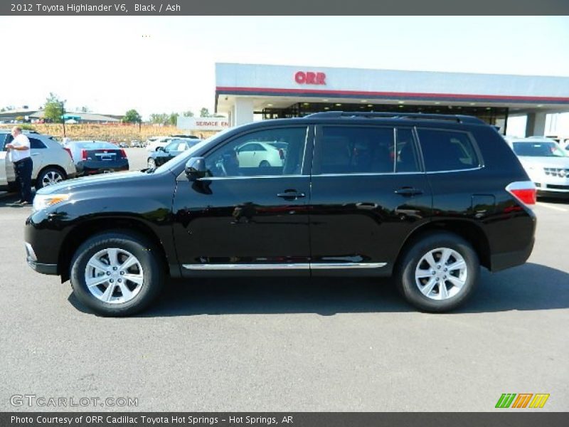 Black / Ash 2012 Toyota Highlander V6