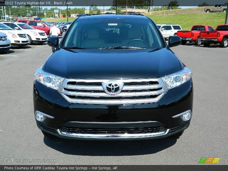 Black / Ash 2012 Toyota Highlander V6