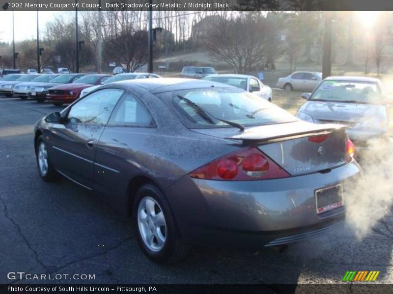 Dark Shadow Grey Metallic / Midnight Black 2002 Mercury Cougar V6 Coupe