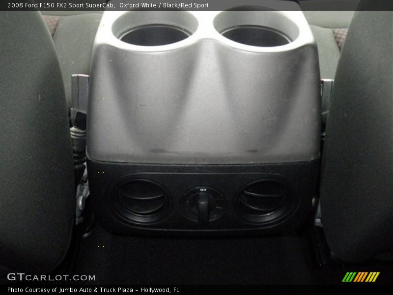 Oxford White / Black/Red Sport 2008 Ford F150 FX2 Sport SuperCab
