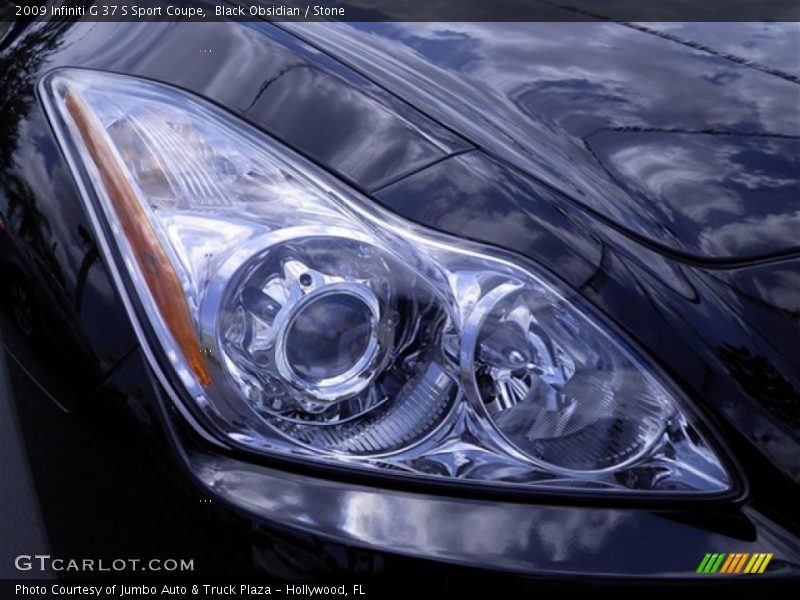 Black Obsidian / Stone 2009 Infiniti G 37 S Sport Coupe