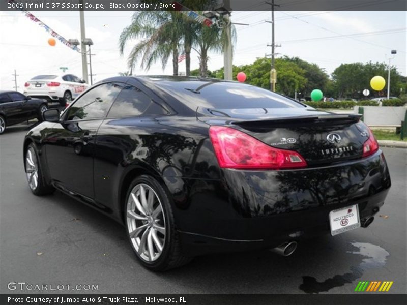 Black Obsidian / Stone 2009 Infiniti G 37 S Sport Coupe
