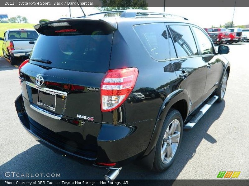 Black / Dark Charcoal 2012 Toyota RAV4 Sport