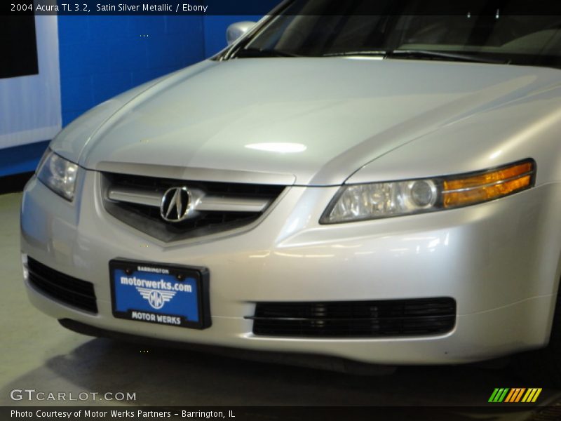 Satin Silver Metallic / Ebony 2004 Acura TL 3.2