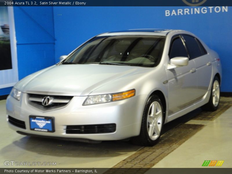 Satin Silver Metallic / Ebony 2004 Acura TL 3.2