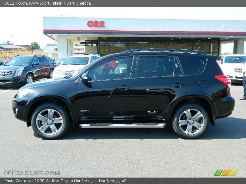 Black / Dark Charcoal 2012 Toyota RAV4 Sport