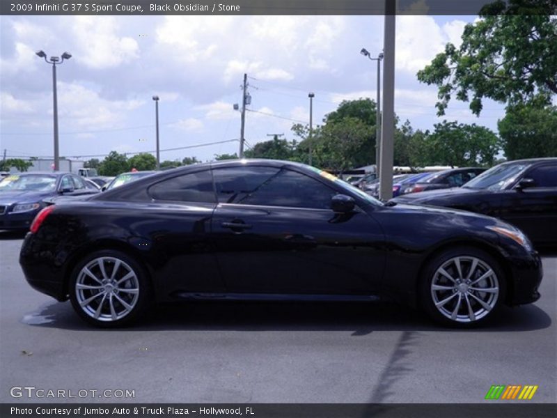 Black Obsidian / Stone 2009 Infiniti G 37 S Sport Coupe