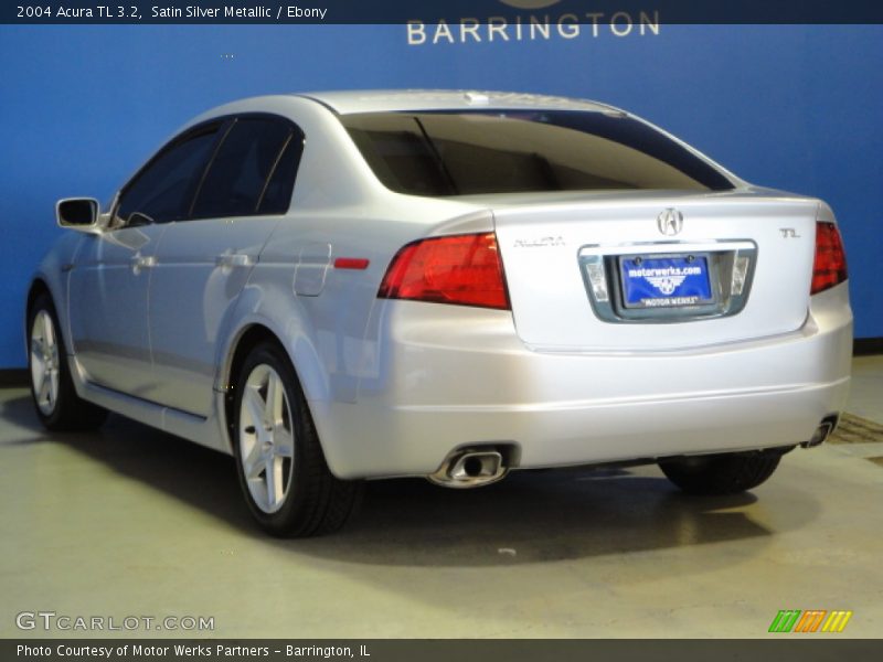 Satin Silver Metallic / Ebony 2004 Acura TL 3.2