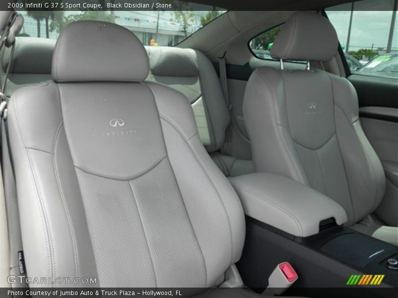 Front Seat of 2009 G 37 S Sport Coupe